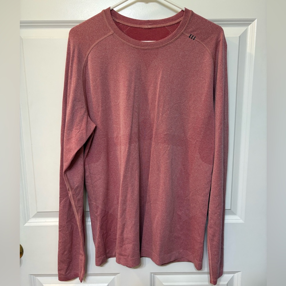 men’s metal vent Lululemon long sleeve shirt